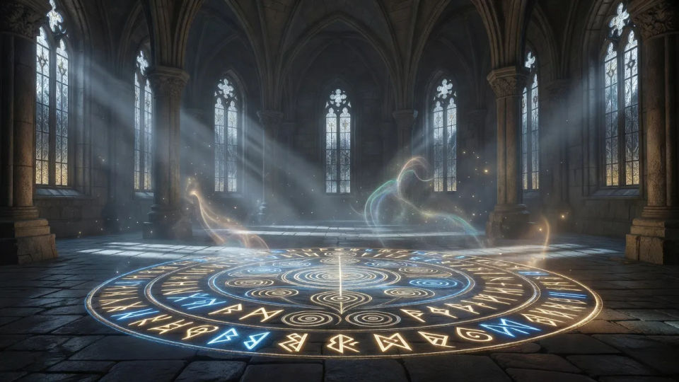 Rune circle chamber