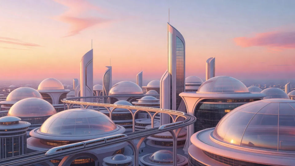 Bubble dome skyline