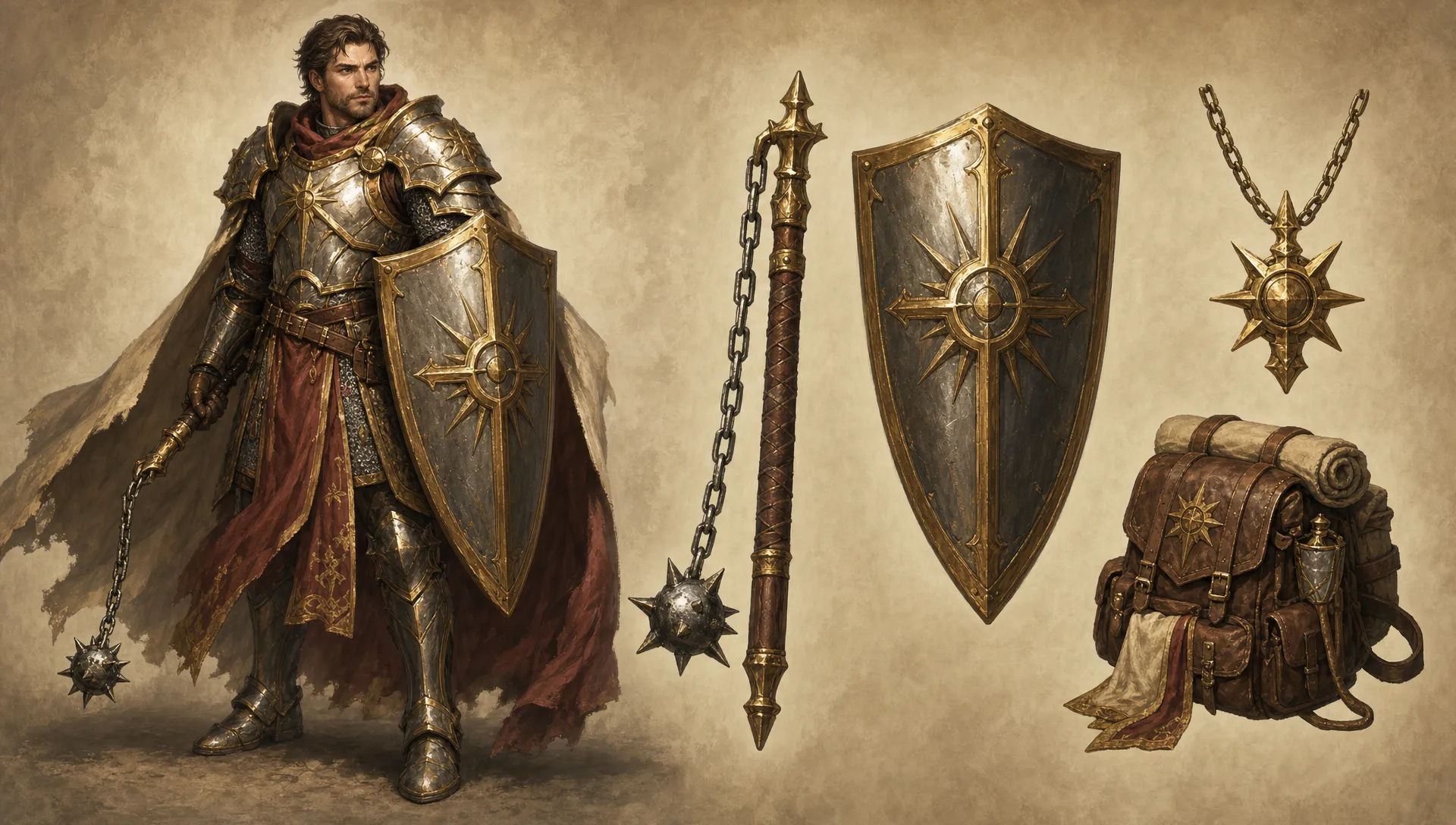 Gear and weapon sheet