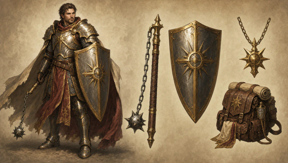 Gear and weapon sheet