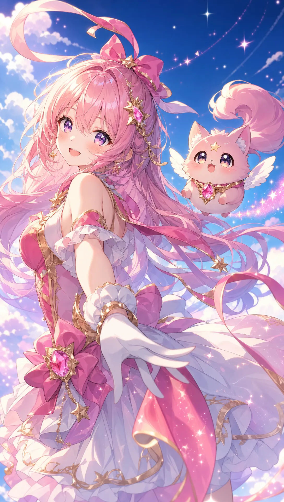 魔法少女キャラクターのai画像 | Morphic