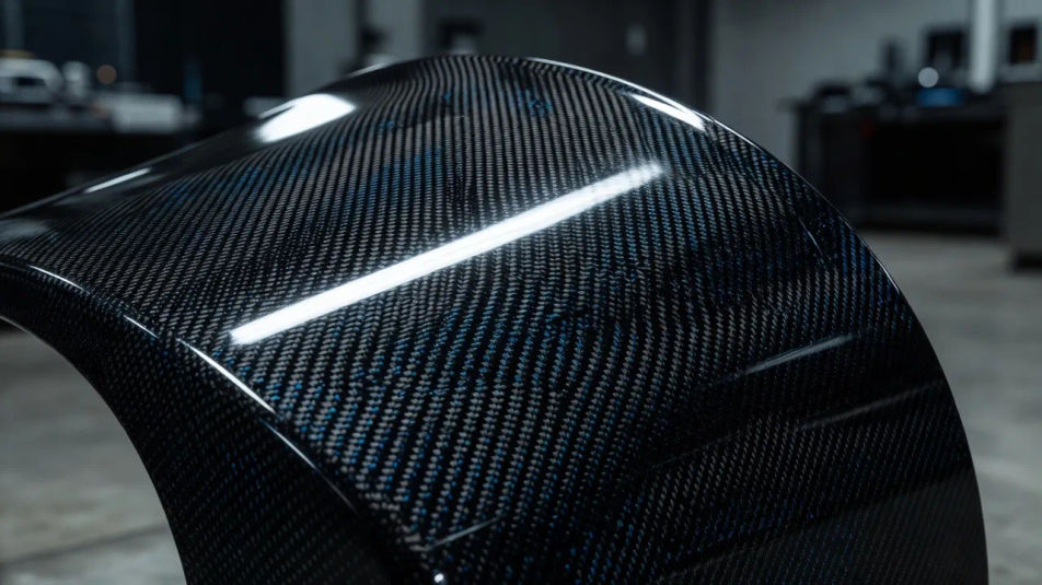 Curved product surface