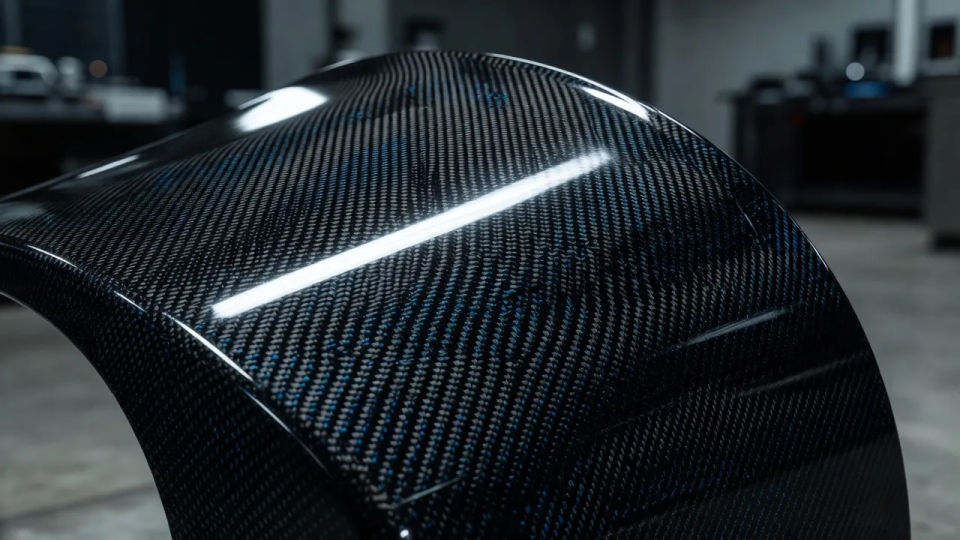 Curved product surface