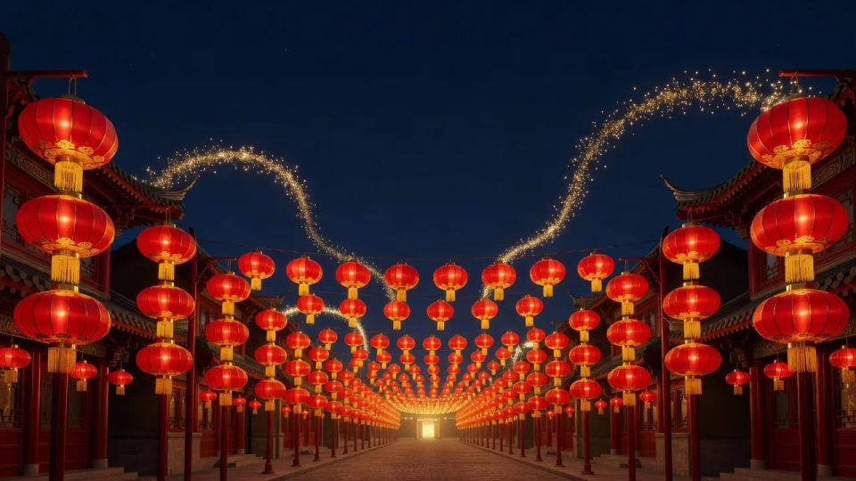 Lantern-street banner