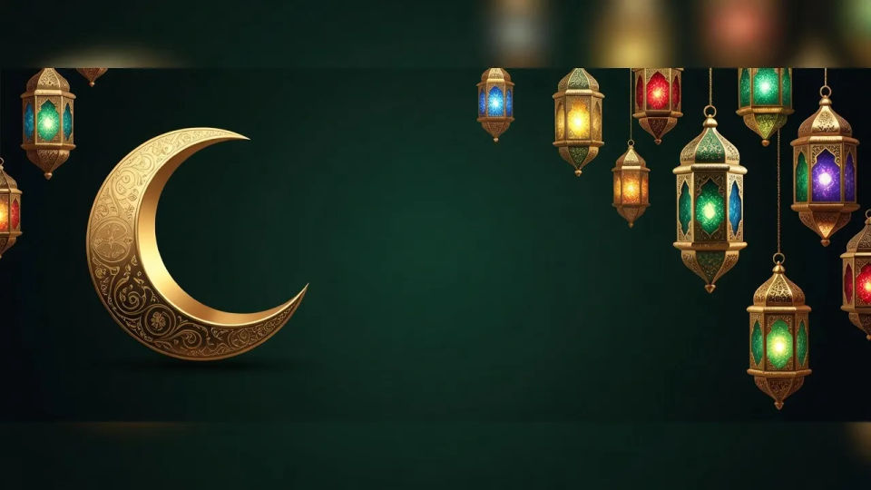 Festive greeting banner
