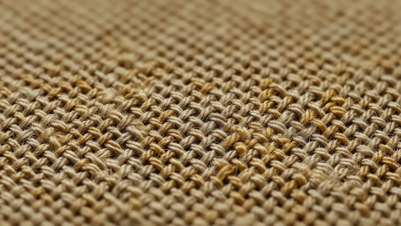 Macro weave close-up