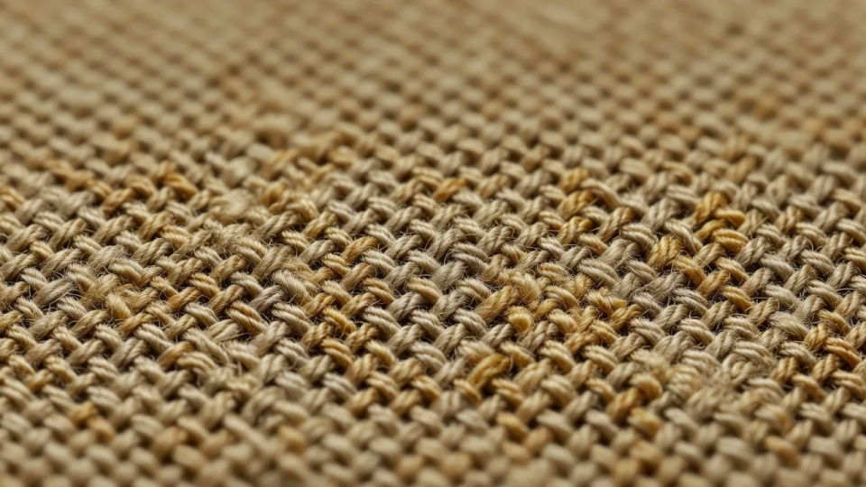 Macro weave close-up