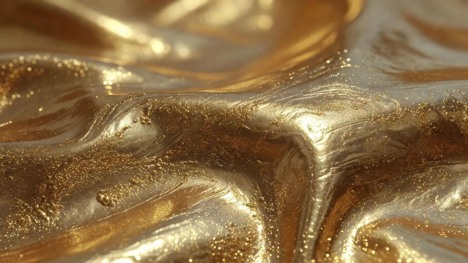 Macro shimmer close-up