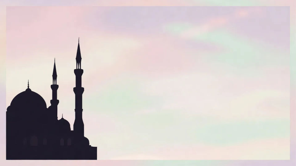 Festive greeting layout
