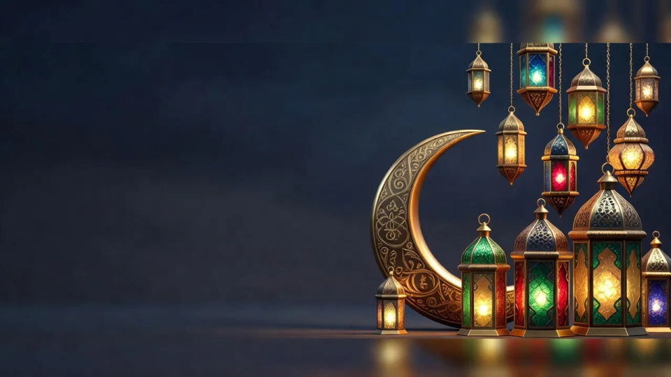 Festive greeting banner