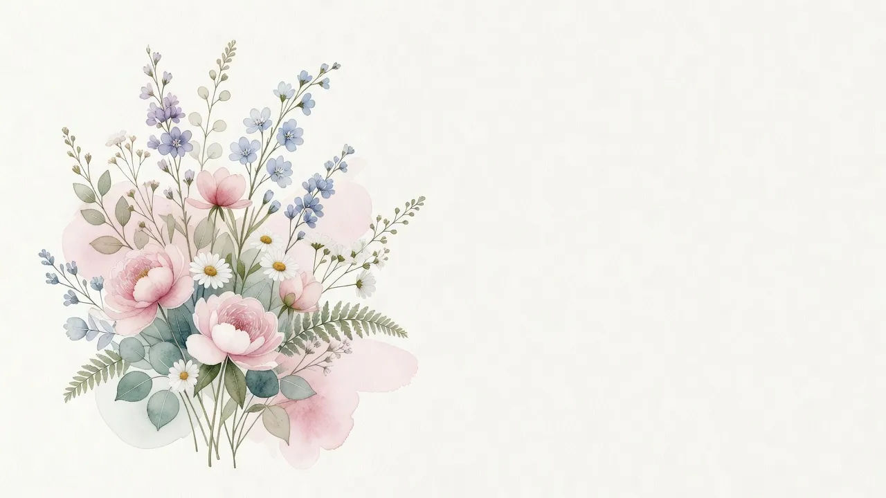 Greeting card layout