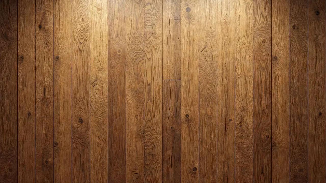 Wall panelling wide shot