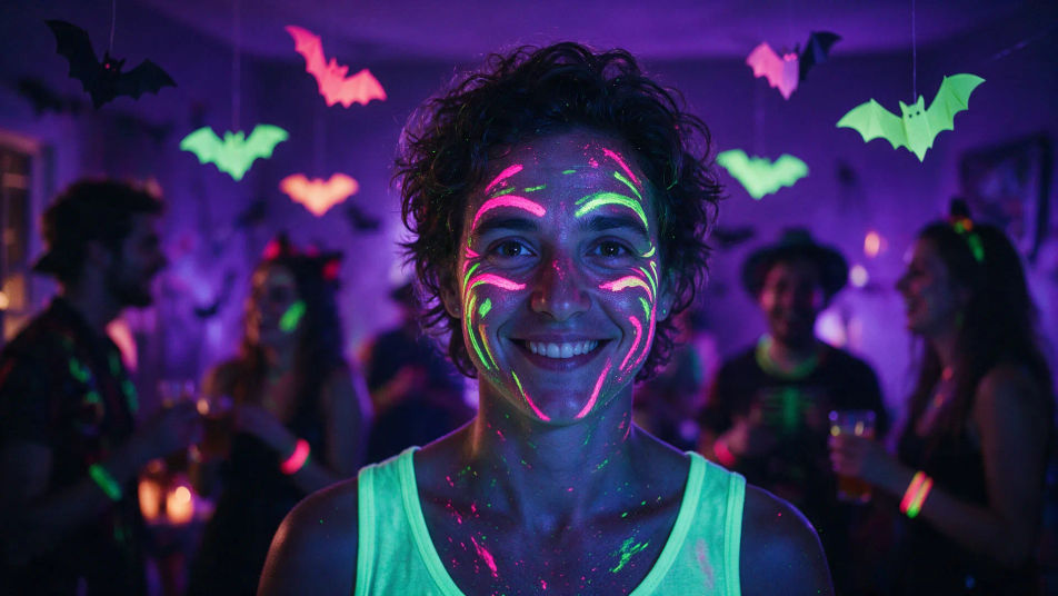 Blacklight party