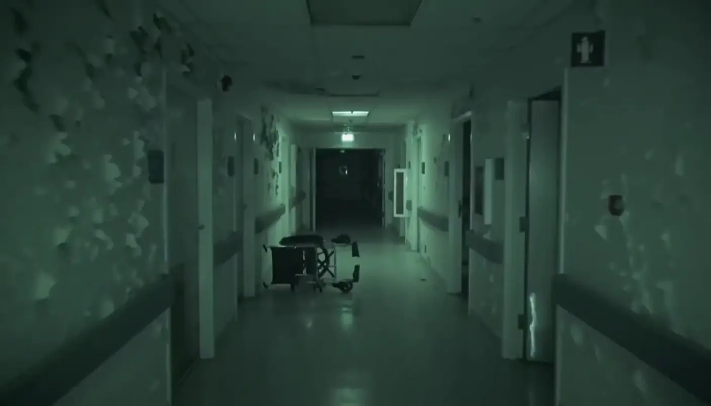 Found footage shot: The Night Vision Corridor