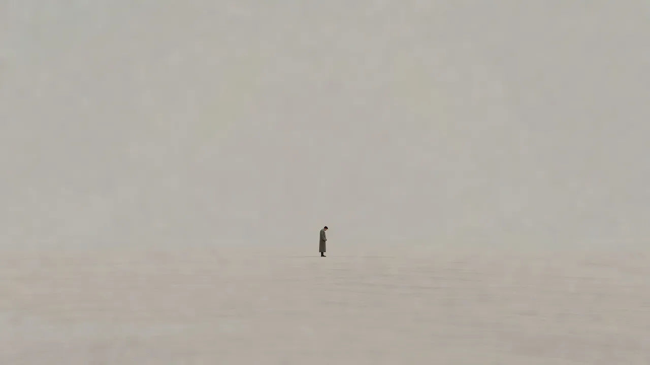 Wide negative-space crop