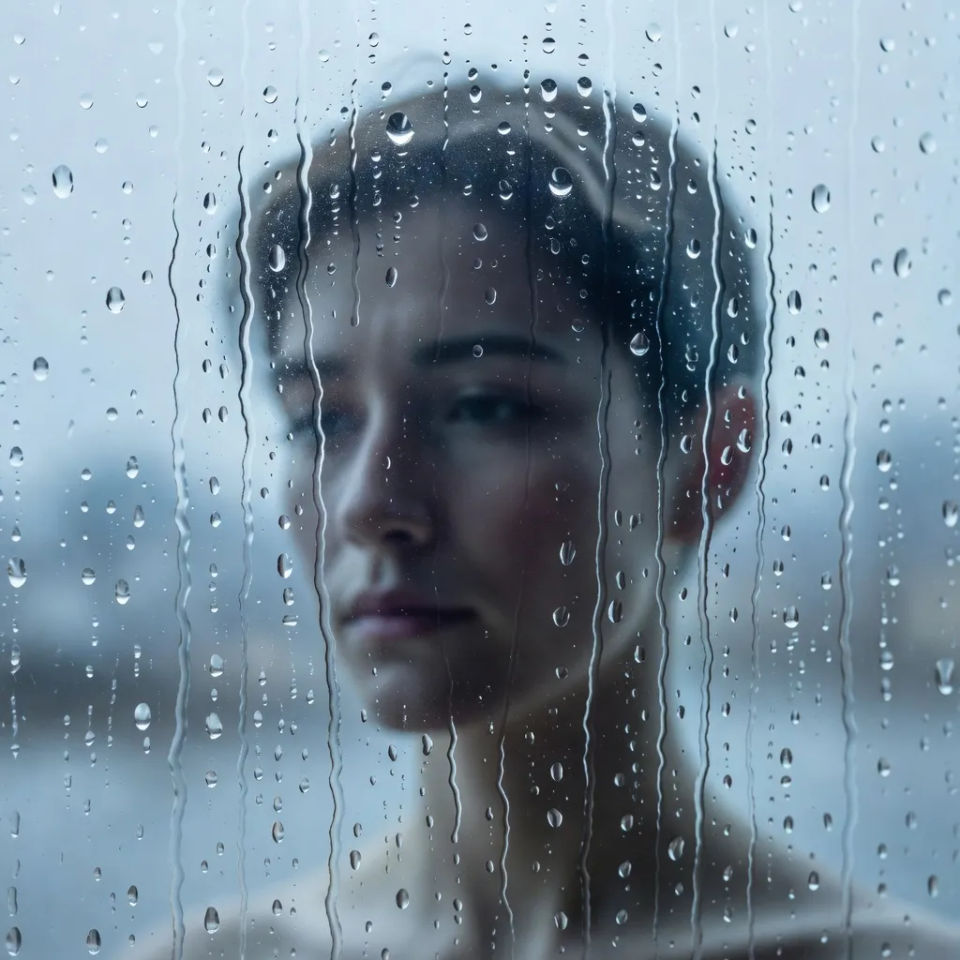 Rain-window backdrop crop