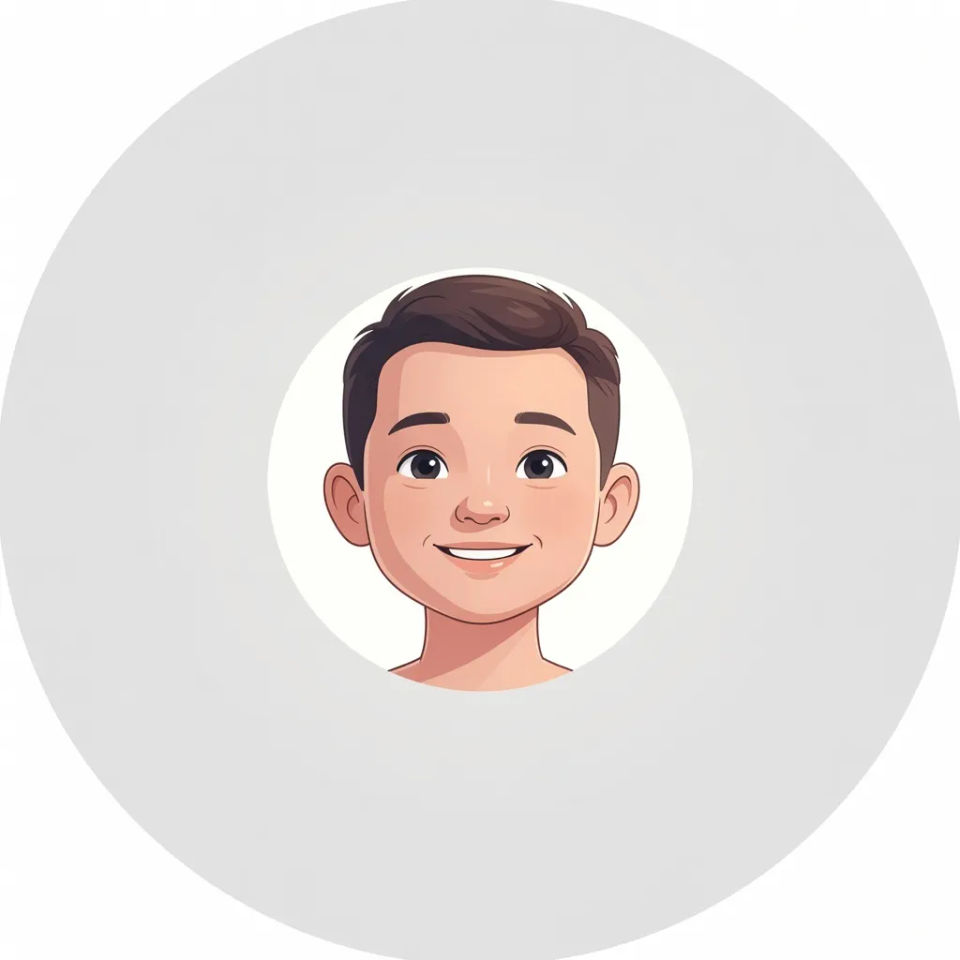 Circular avatar crop
