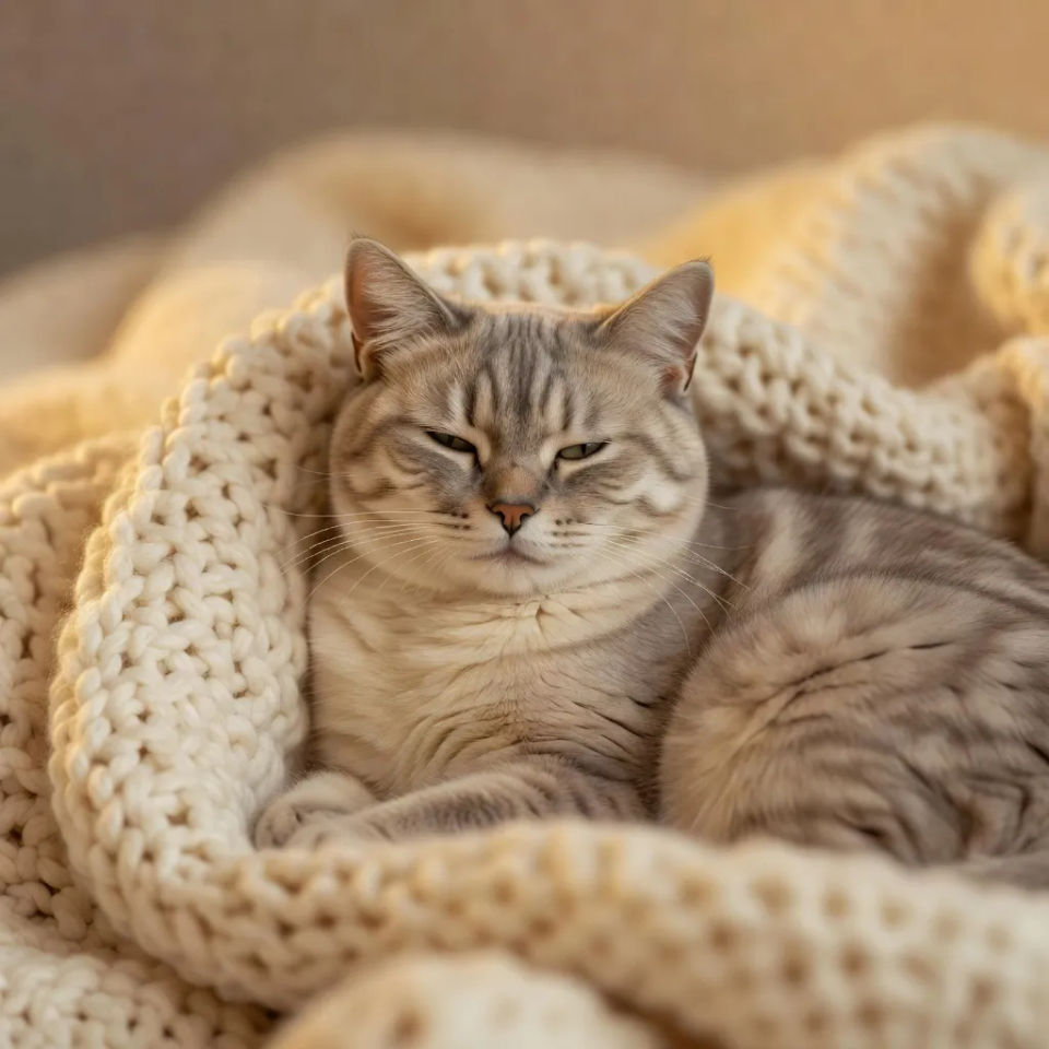Cozy blanket backdrop crop