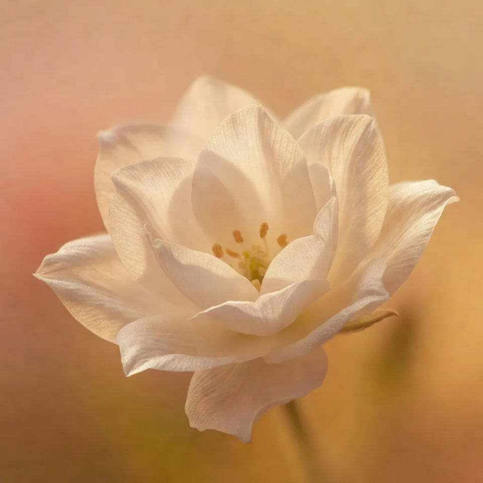 Soft-glow backdrop crop