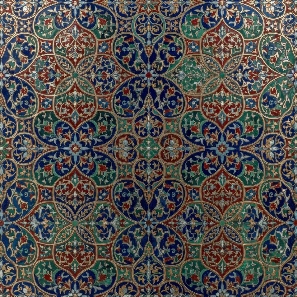 Full-bleed pattern crop