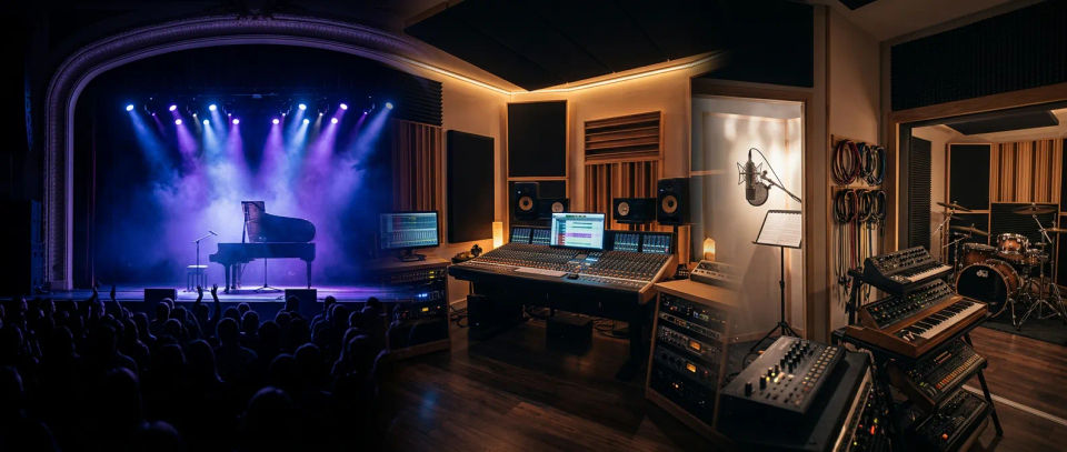 Dual-monitor panorama