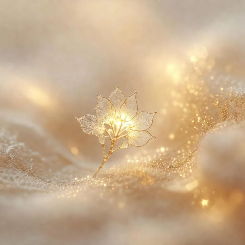 Soft-glow backdrop crop