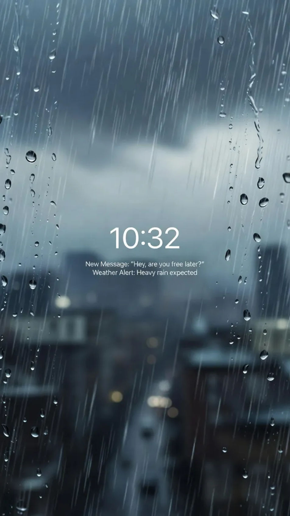 Phone lock screen