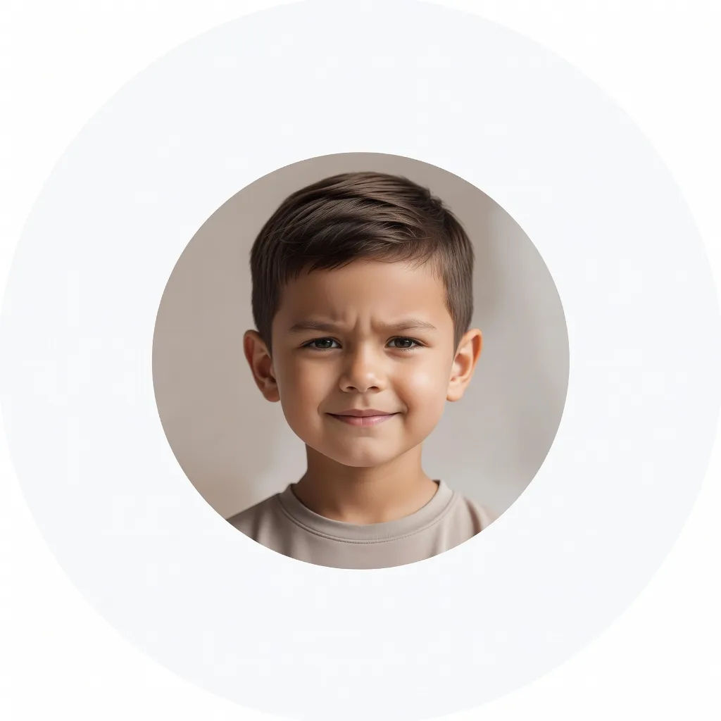 Circular avatar crop
