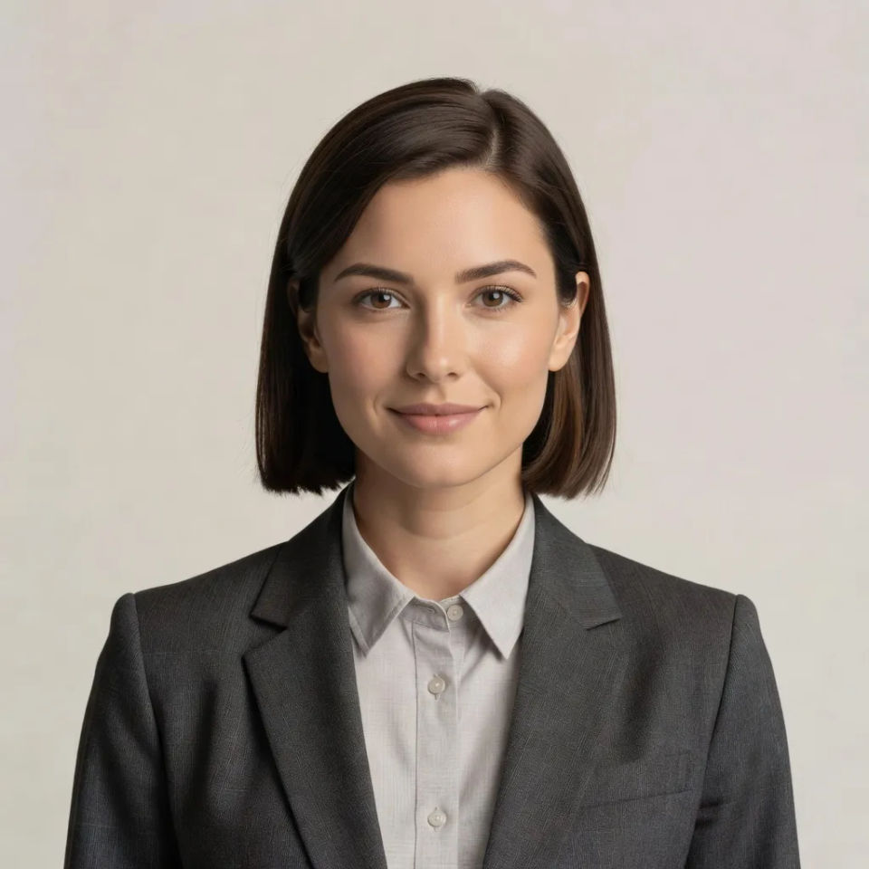Tight head-and-shoulders crop