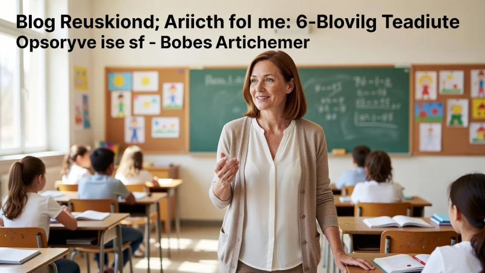 Blog and article header
