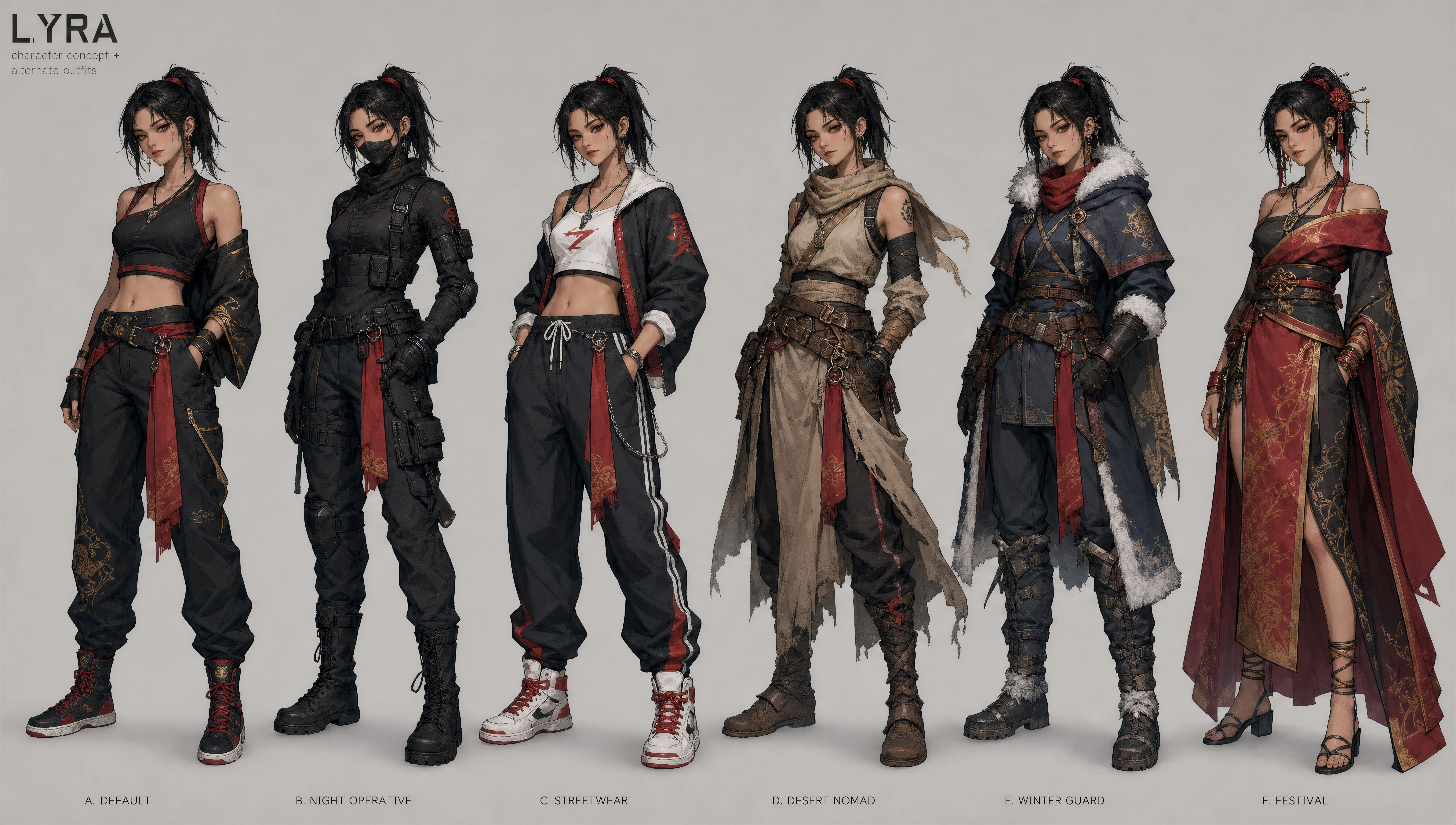 Costume variations