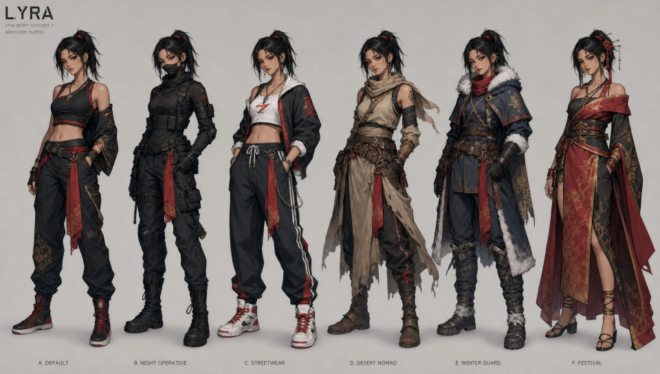 Costume variations