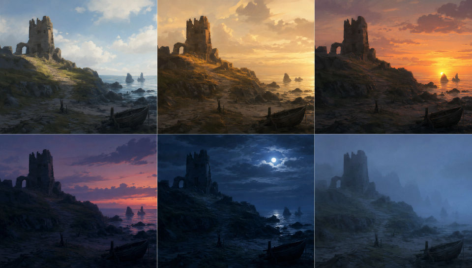 Mood and lighting study