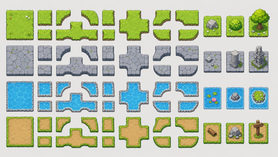 Seamless tileset