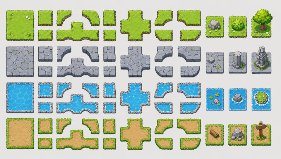 Seamless tileset