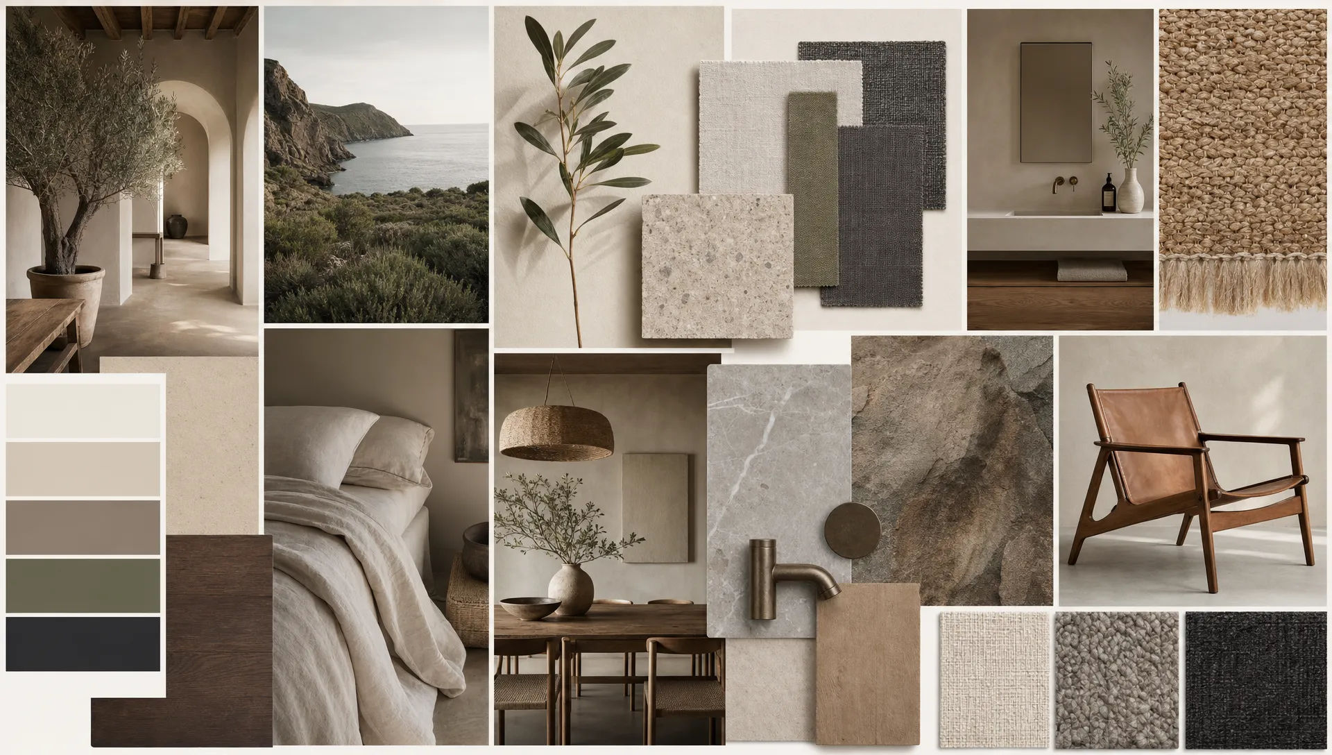 Grid collage board