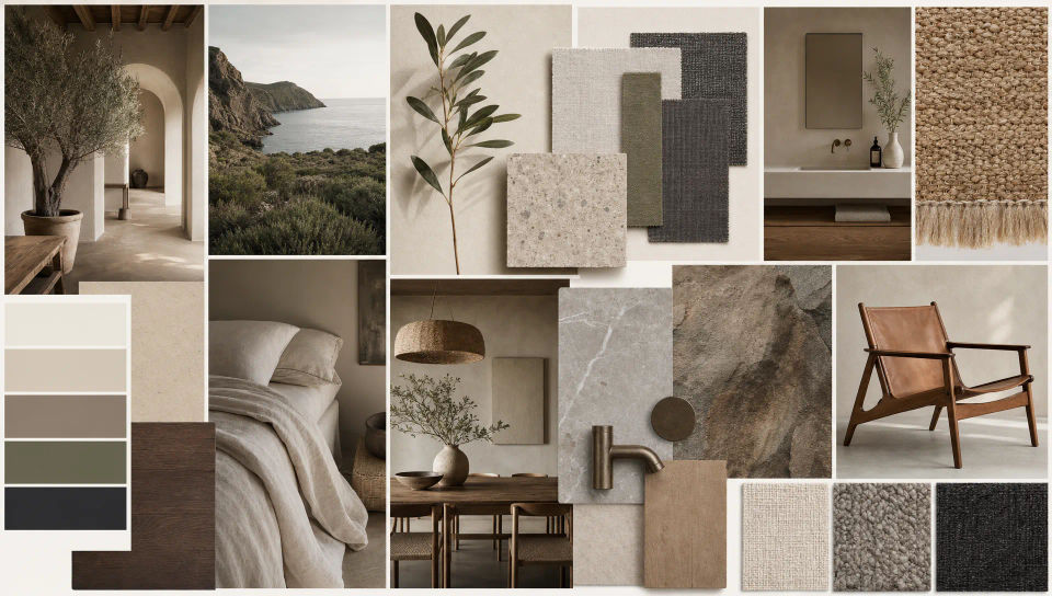 Grid collage board