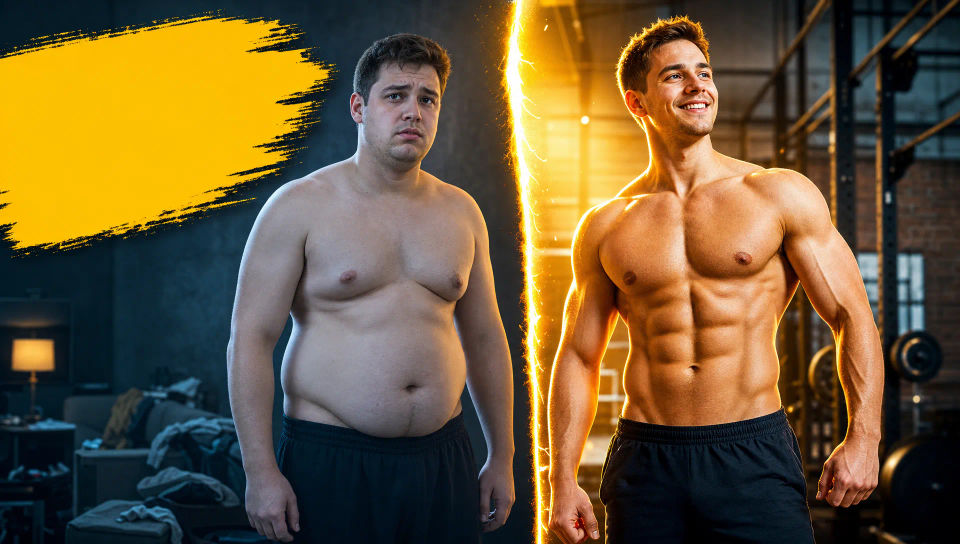 Before-and-after split