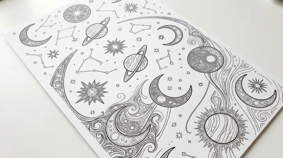 Single page mockup