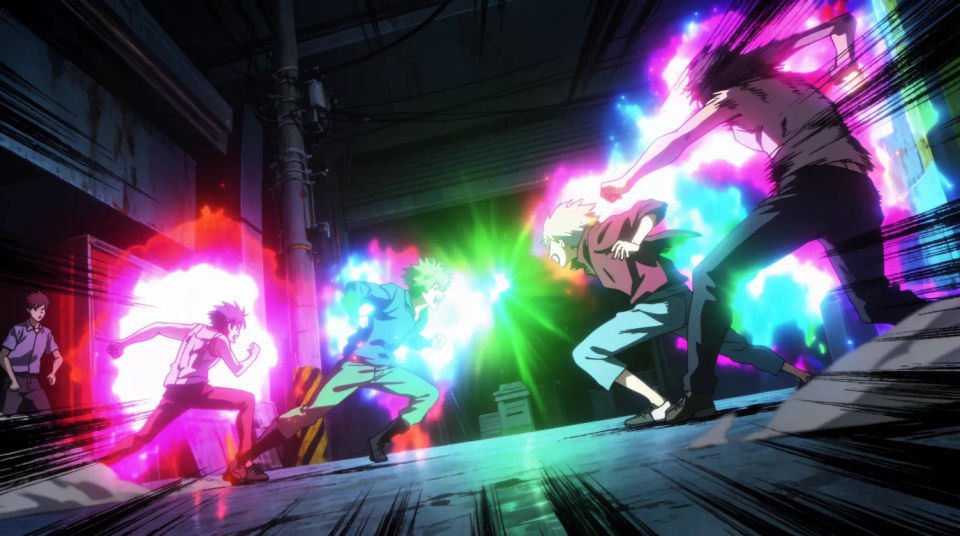 Action scene battle