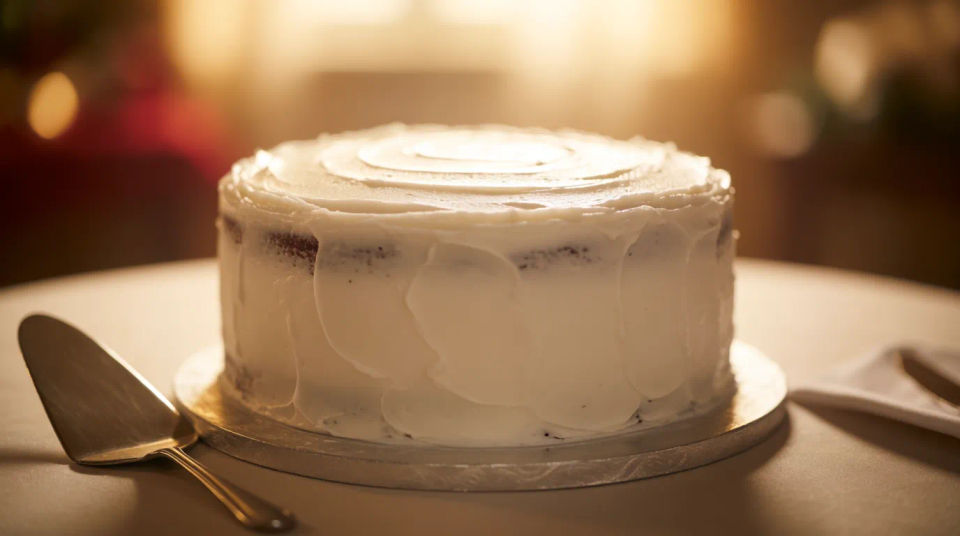 Tarta entera en exposición
