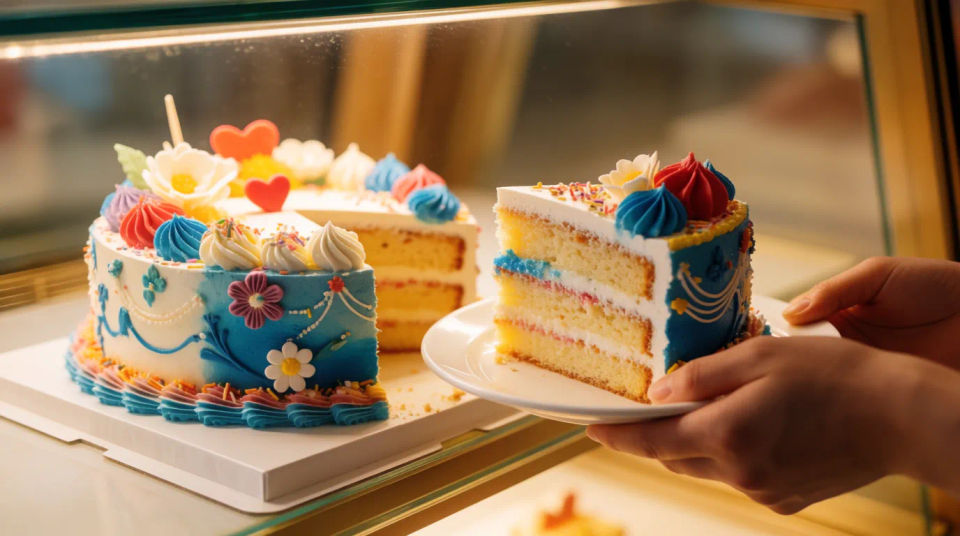 Vitrina de pastelería