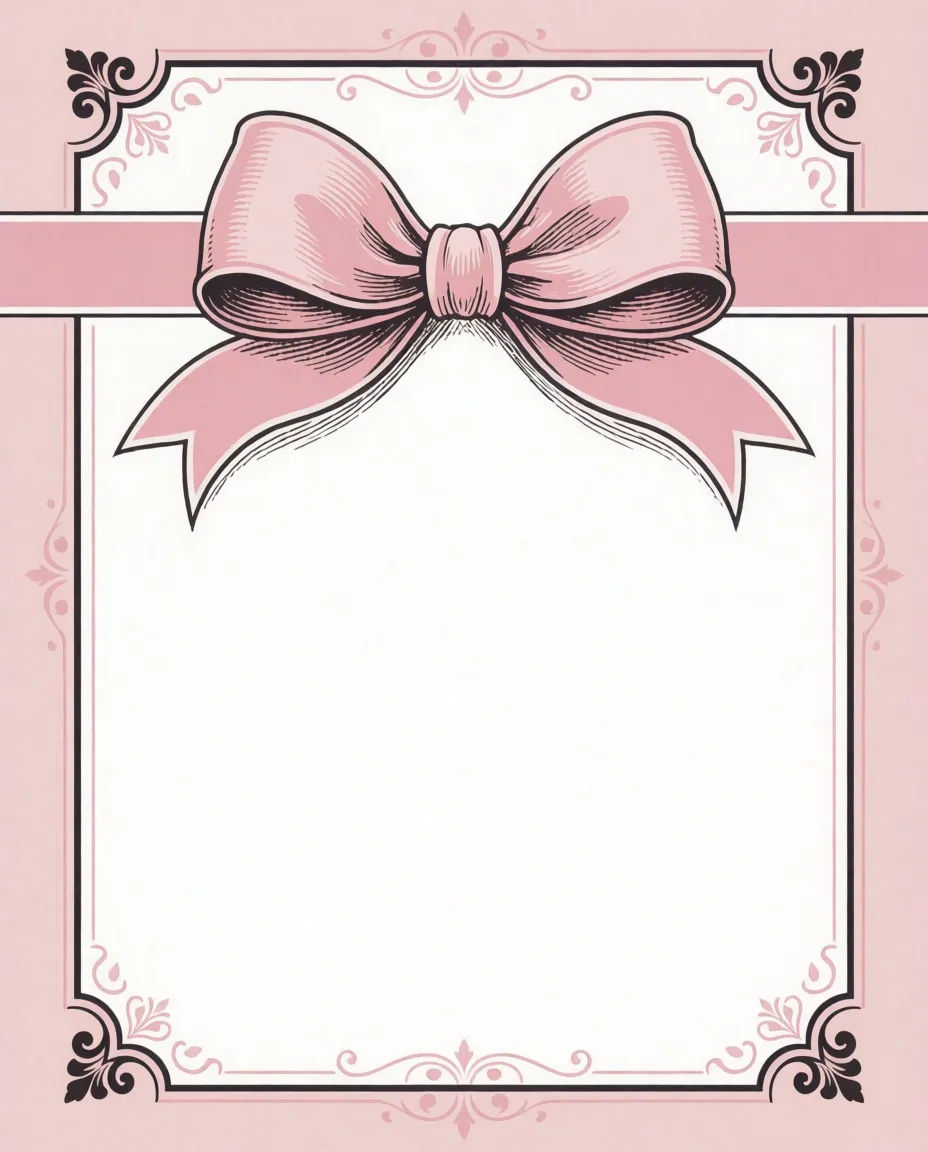 Printable card front