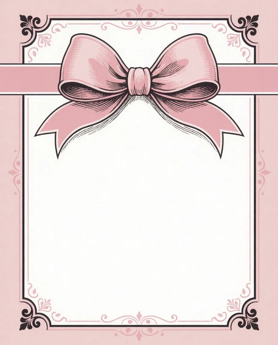 Printable card front