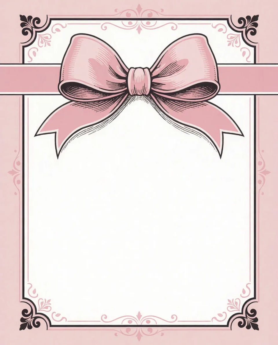 Printable card front