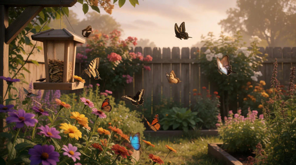 Garden composition
