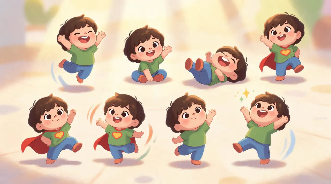 Pose variations