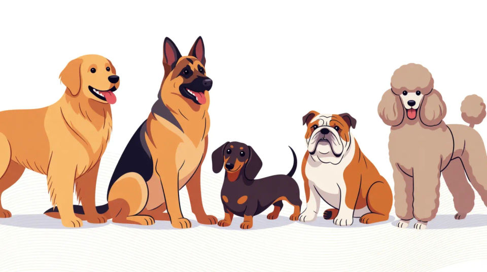 Multiple dogs