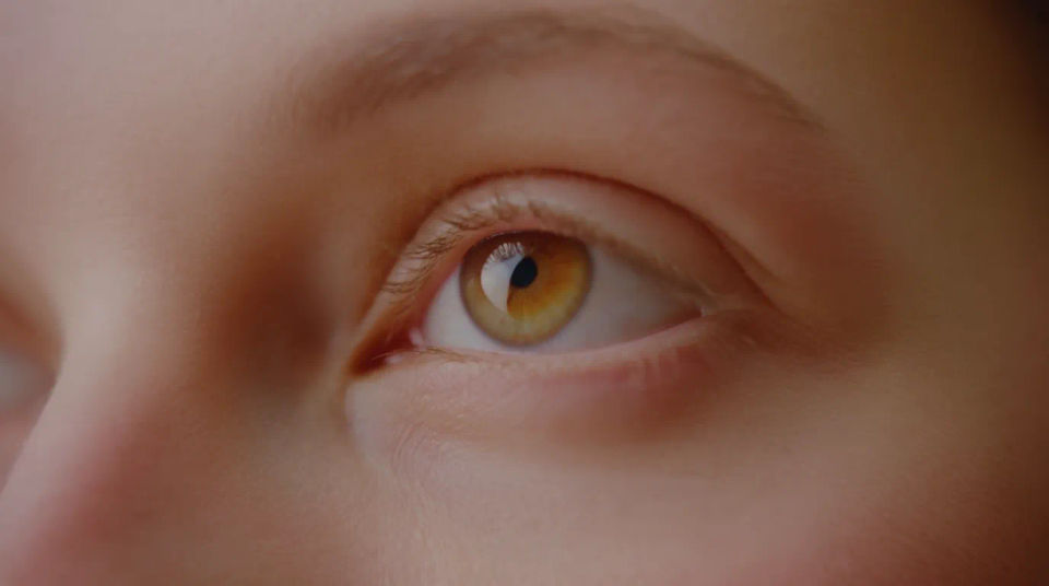 Single eye portrait