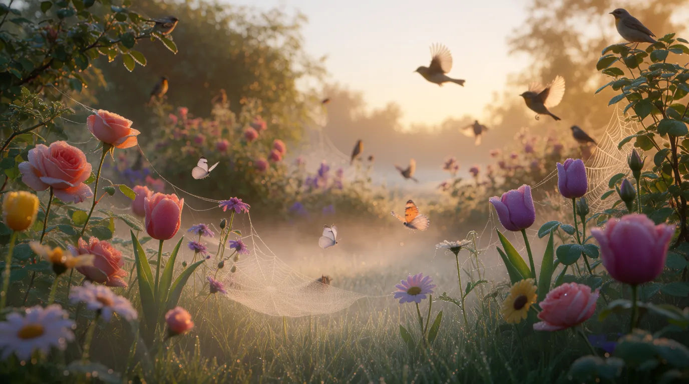 Garden waking up